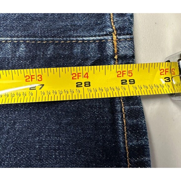 American Eagle Jeans Mens 34X30 (37x29 Actual) Blue Denim Flex Relaxed Straight - Picture 15 of 16